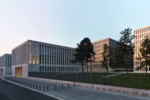 Das Hauptgebäude des Bundesnachrichtendienstes. Foto: S. J. Müller