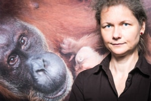 Julia Cissewski, Vorsitzende des Orang-Utans in Not erhielt Bundesverdienstorden