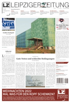 Titelblatt der November-Ausgabe der LEIPZIGER ZEITUNG, LZ 108