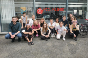 Das Team der Leipziger Poliklinik in Schönefeld. Foto: Poliklinik
