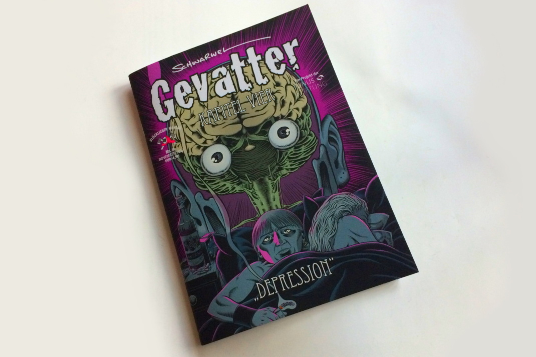 Schwarwel: Depression. Foto: Ralf Julke