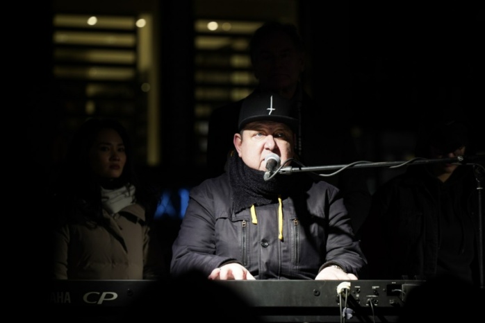 Sebastian Krumbiegel am Piano. Foto: LZ