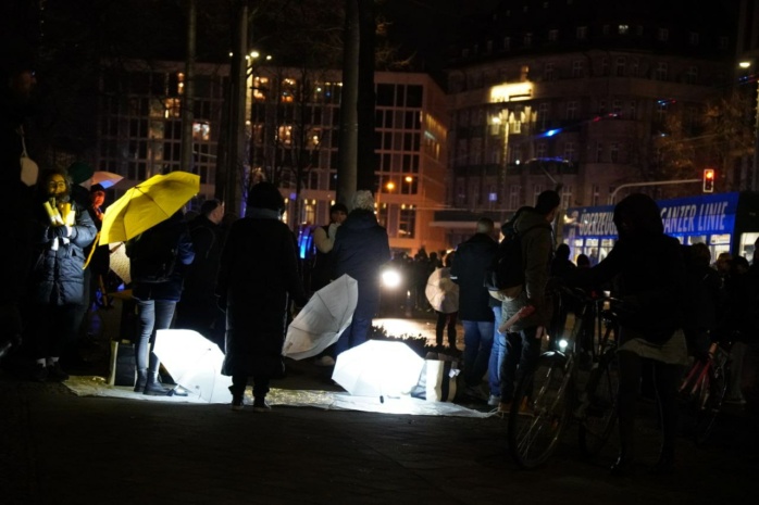 Auf dem Augustusplatz. Foto: LZ