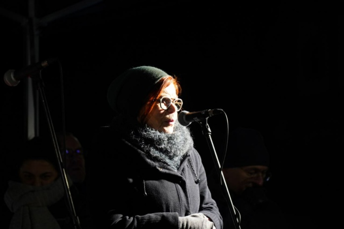 Mit-Initiatorin Gisela Kallenbach von der Stiftung Friedliche Revolution. Foto: LZ