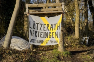 Transparent in Lützerath.