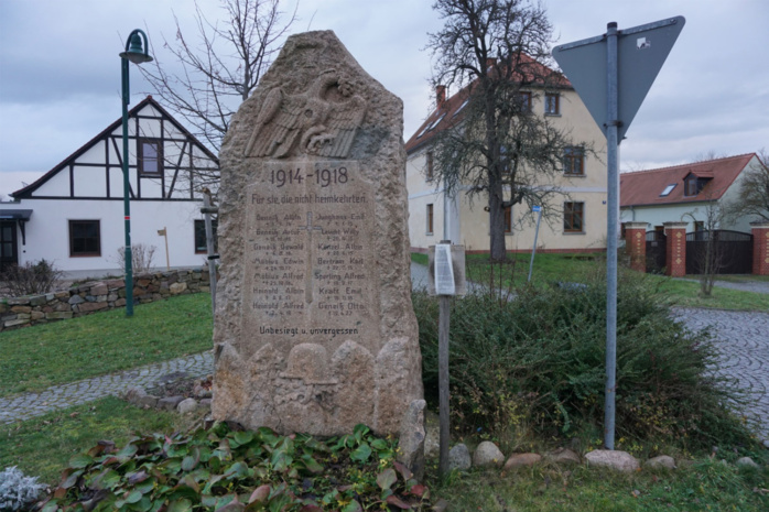 Ein Denkmal für die Gefallen des Ersten Weltkriegs