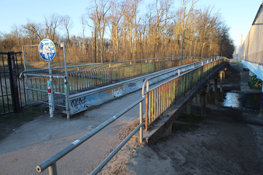 Aufnahme des Nahlestegs.