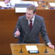CDU-Stadtrat Michael Weickert am Rednerpult.