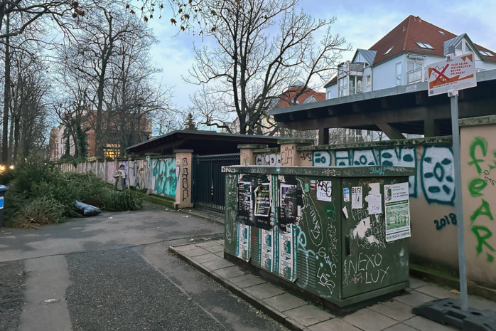 Illegaler Ablageplatz in der Erich-Zeigner-Allee (Plagwitz). Foto: Luise Mosig