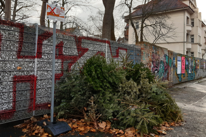Illegaler Ablageplatz in der Erich-Zeigner-Allee (Plagwitz). Foto: Luise Mosig