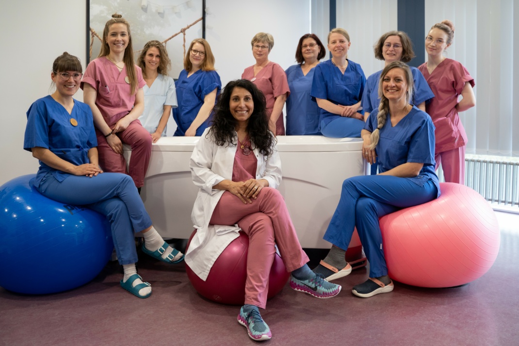 Team Geburtshilfe. Quelle: Klinikum St. Georg gGmbH