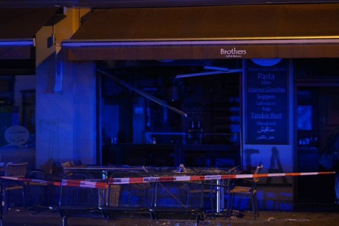 Eine Explosion in einem Ladengeschäft an der Eisenbahnstraße. Foto. LZ