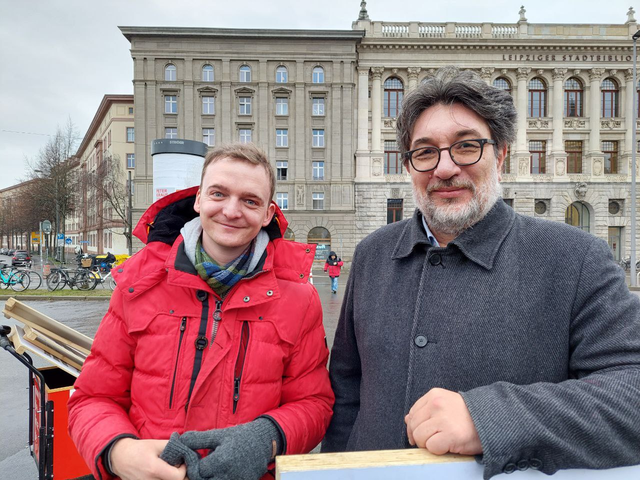 Marco Bรถhme und Stefan Hartmann.