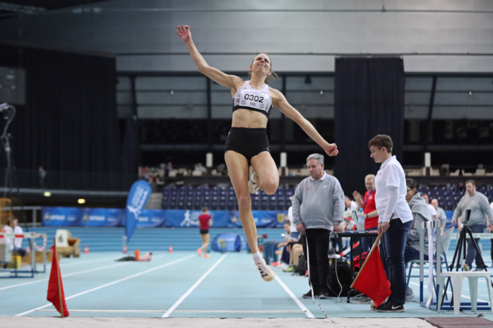 Lea-Jasmin Riecke (Mitteldeutscher Sportclub). Foto: Jan Kaefer