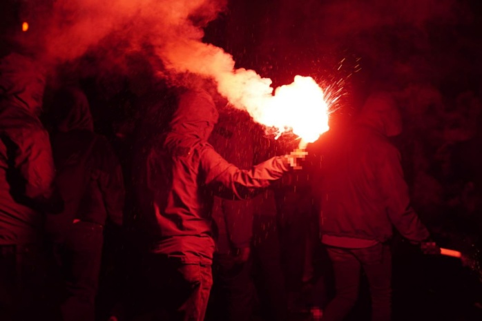 Die Demo durch Reudnitz. Foto: LZ