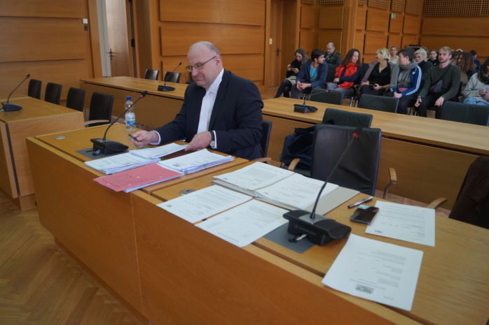 Marcus Niese, Oberlandesanwalt des Freistaats Bayern, im Bundesverwaltungsgericht Leipzig. Foto: Yaro Allisat