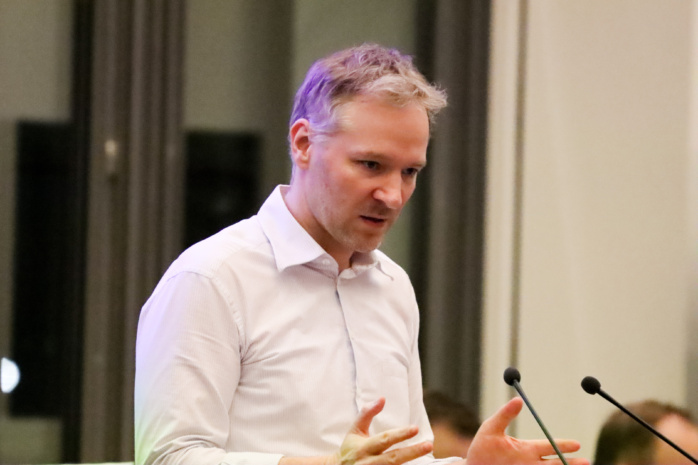 Stadtrat Mathias Weber (Die Linke). Foto: LZ