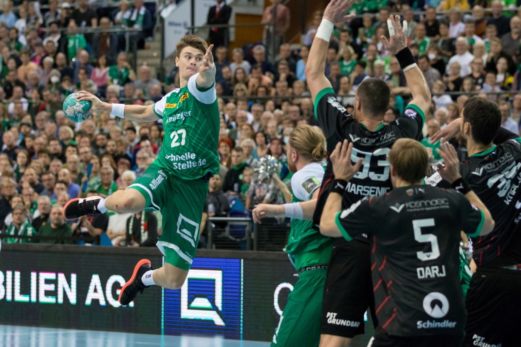 Oskar Sunnefeldt (SC DHfK Leipzig). Foto: Karsten Mann