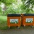 Die orangefarbenen Abfallcontainer sind in den viel genutzten Parks der Stadt zu finden. Foto: Stadtreinigung Leipzig