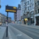 Leere Straße am Peterssteinweg.