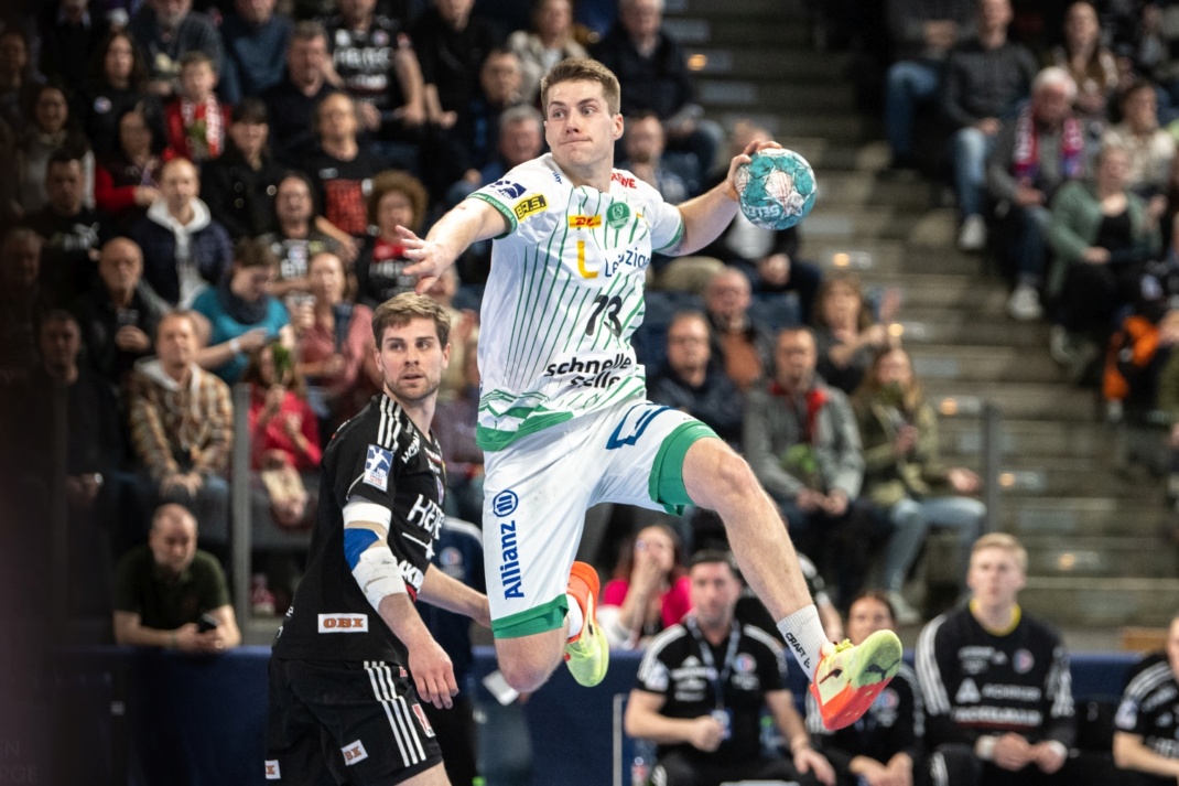 Viggó Kristjánsson (SC DHfK Leipzig). Foto: Klaus Trotter