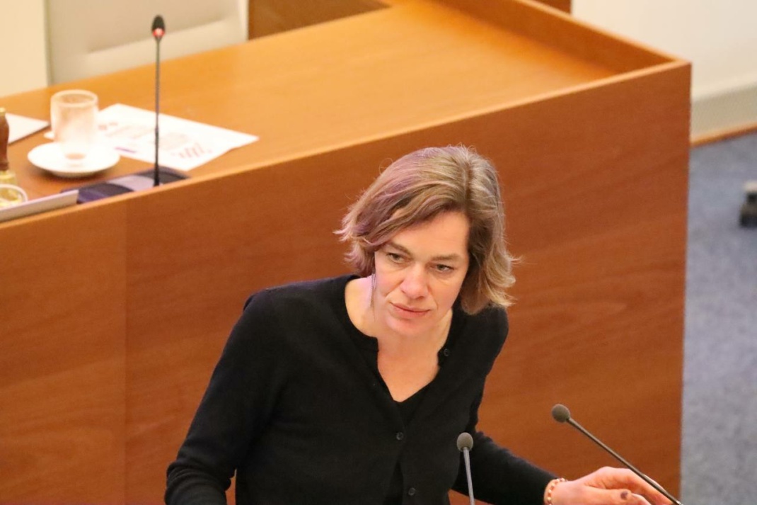 Linken-Stadträtin Juliane Nagel.