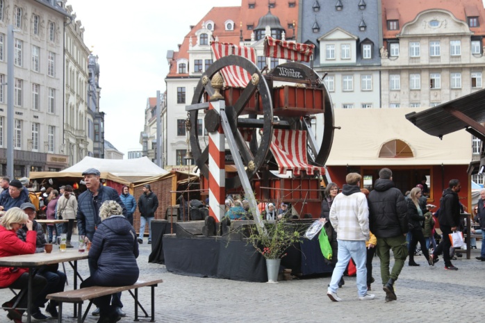 Ostermarkt Leipzig 2023. Foto: Sabine Eicker