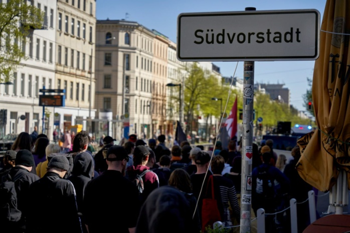 Anarchistische Demo für den 6-Stunden-Tag. Foto: Tom Richter