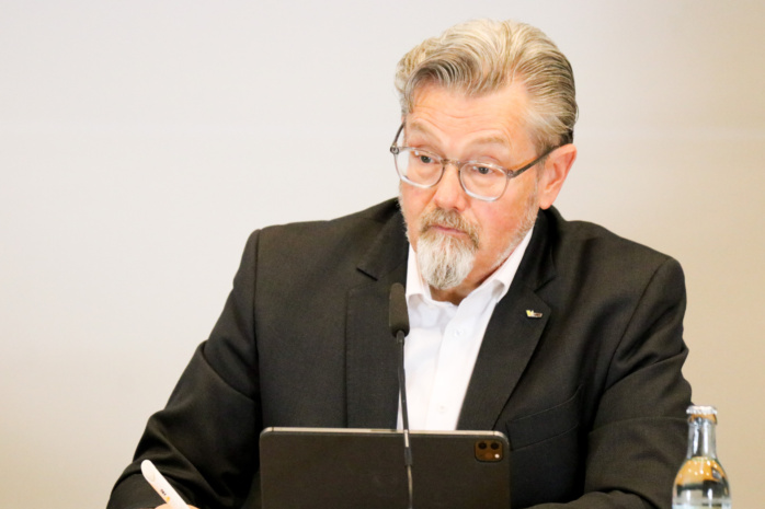 Der VNG AG-Vorstand Hans-Joachim Polk (Infrastruktur und Technik) Foto: LZ