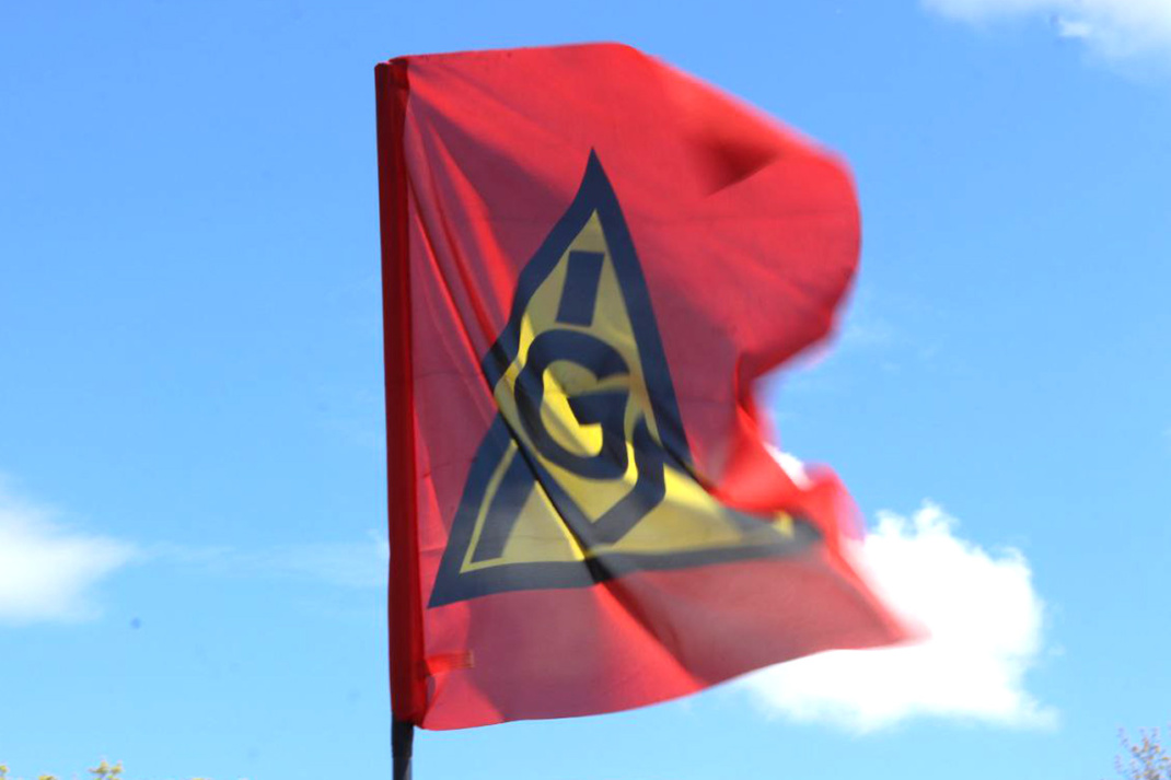 IG Metall-Kundgebung des Kfz-Handwerks in Leipzig. Foto: Sabine Eicker