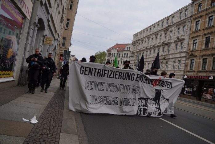 Intersektionale Kiezdemo gegen Gentrifizierung. Foto: Gregor Wünsch