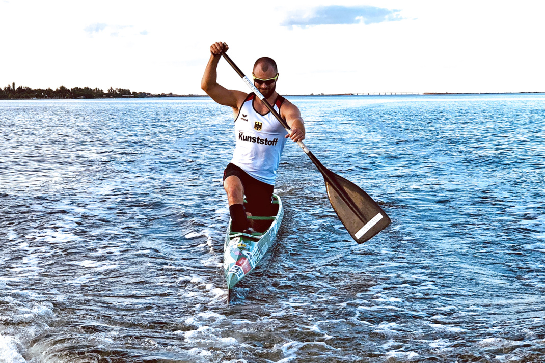 Kanute Peter Kretschmer (SC DHfK Leipzig). Foto: Kay Vesely