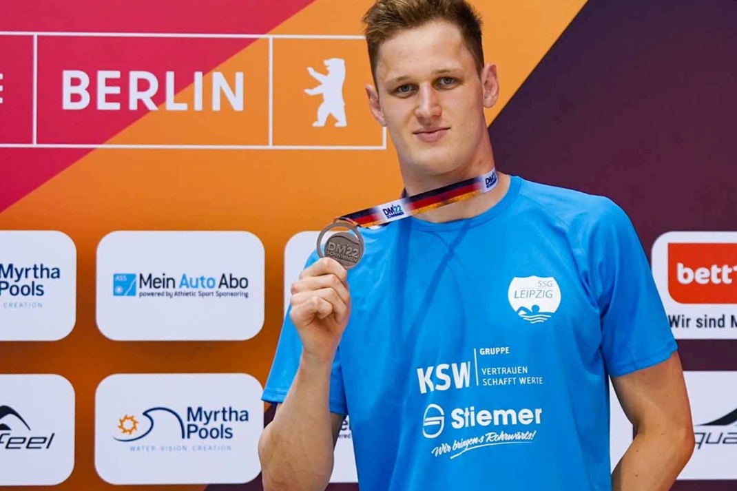 Schwimmer Timo Sorgius (SSG Leipzig). Foto: SSG Leipzig