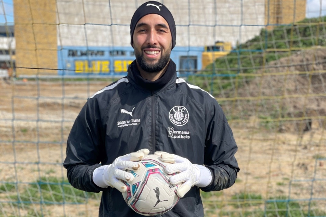 Torwart Isa Dogan (1. FC Lok Leipzig). Foto: 1. FC Lok Leipzig
