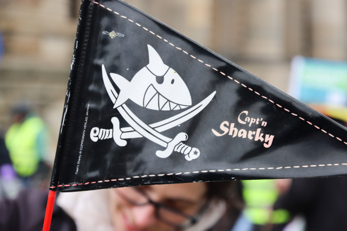 Die Kidical Mass am 7. Mai 2023 in Leipzig. Foto: Michael Freitag