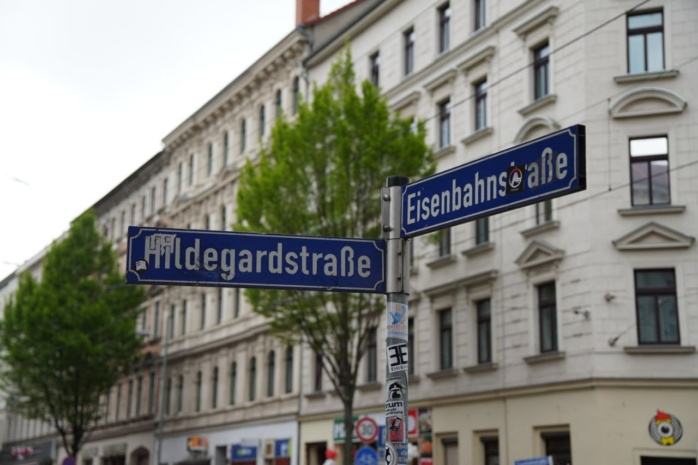 Die Hildegard- / Ecke Eisenbahnstraße wird für ein Jahr ein „Superblock“-Experiment in Leipzig. Foto: Gregor Wünsch