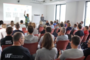 Workshop auf dem Spitzensport-Symposium 2023. Foto: IAT Leipzig