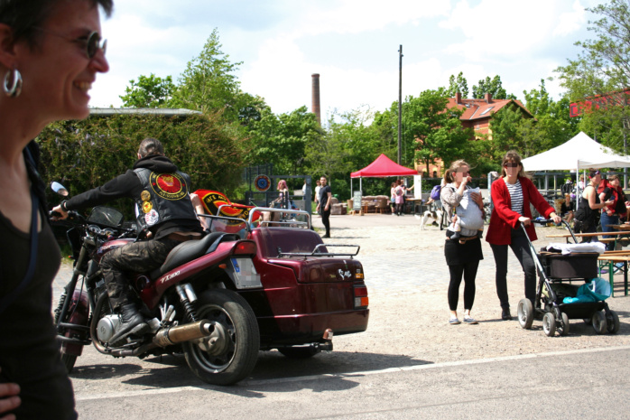 15 Jahre Wagenplatz Karl Helga. Foto: Birte Lampart