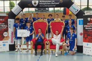 Deutscher U18-Meister L.E. Volleys. Foto: L.E. Volleys