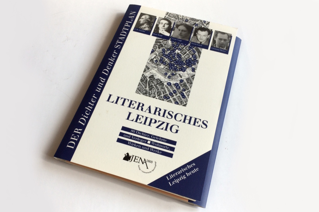 Ansgar Bach: Literarisches Leipzig. Foto: Ralf Julke