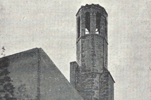 Historische Abbildung eines Turmes.