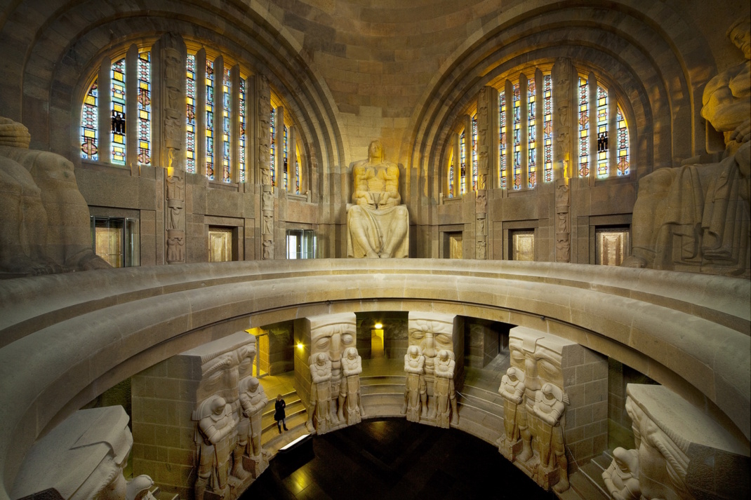 Ruhmeshalle des Völkerschlachtdenkmals.