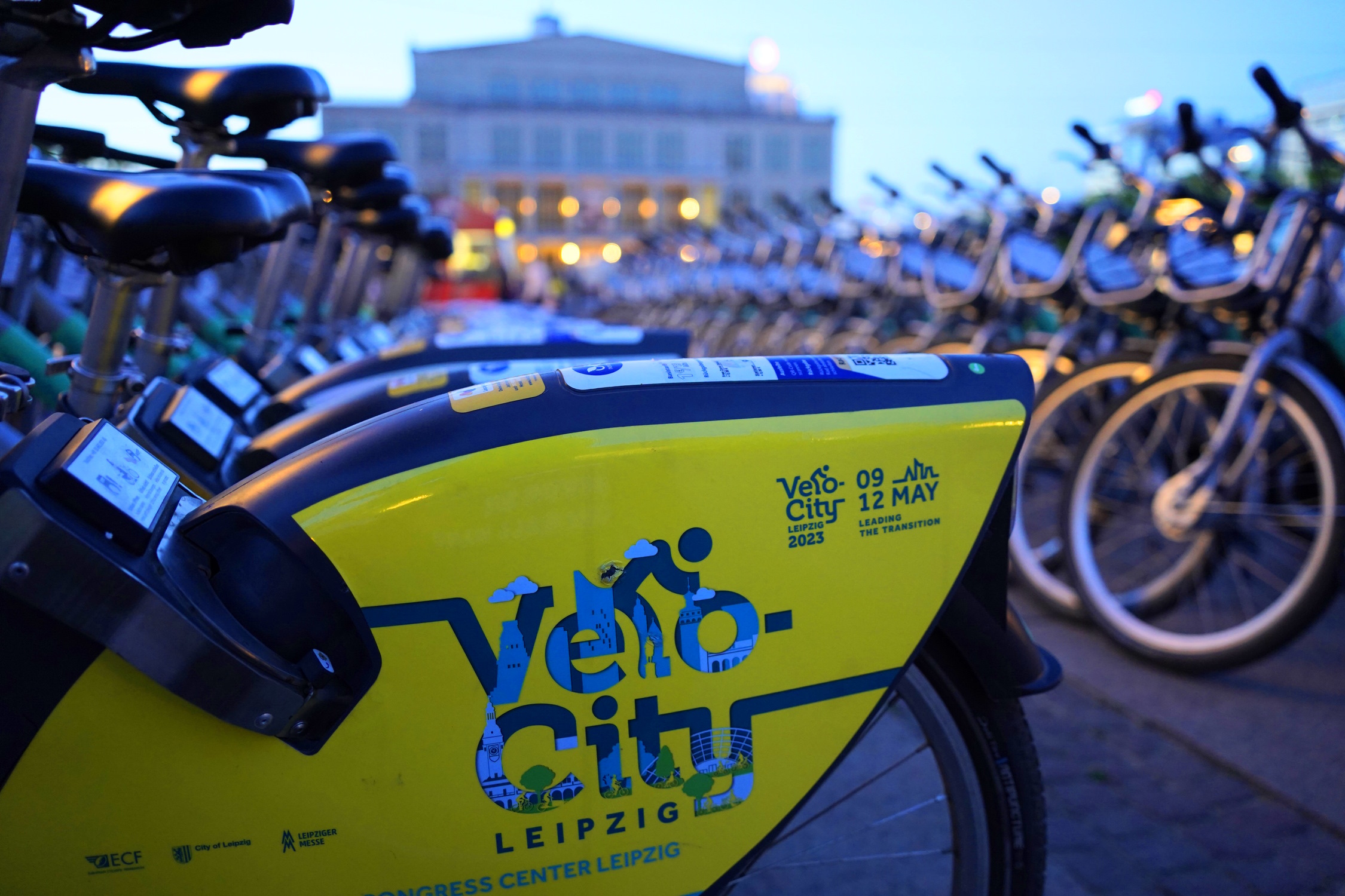 Großes Bike-Aufgebot zur Velo-city 2023. Foto: Tom Richter