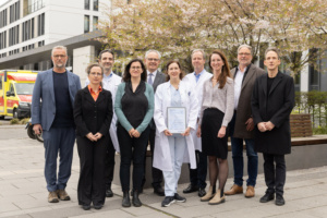Das Team des Neurovaskulären Netzwerks verbindet Experten den Kliniken Altenburg, Altscherbitz, Borna und des Universitätsklinikums Leipzig. Foto: UKL/Stefan Straube