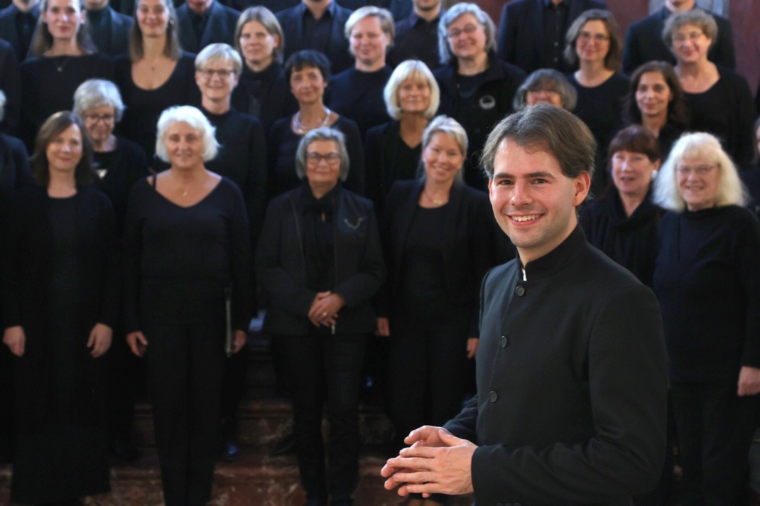 Aufnahme vom BachChor.