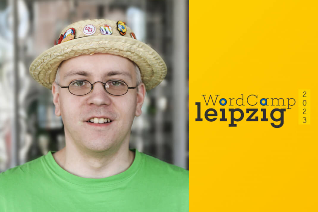 Robert Windisch vom WordCamp Leipzig