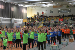 Viel Bewegung in der Waldschule Grimma. Foto: Waldschule Grimma