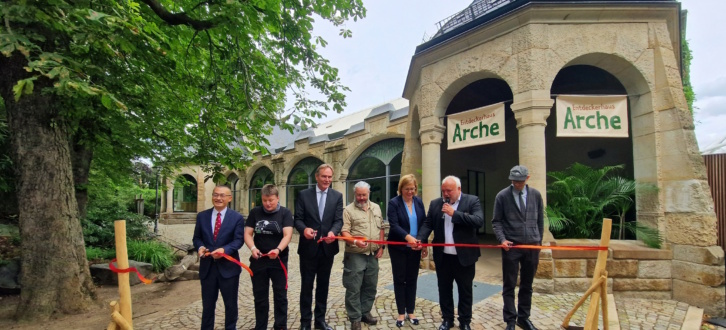 Eröffnung des Entdeckerhauses Arche am 5. Juli 2023. Foto: Zoo Leipzig