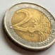 Zwei-Euro-Münze.