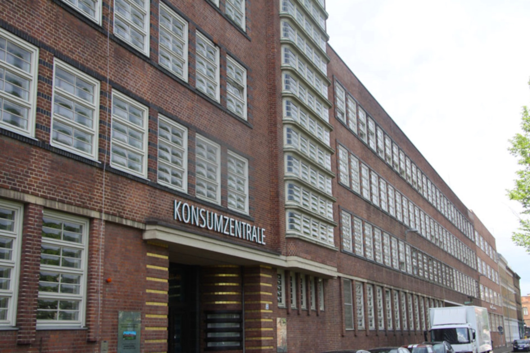 Das Archiv von außen.